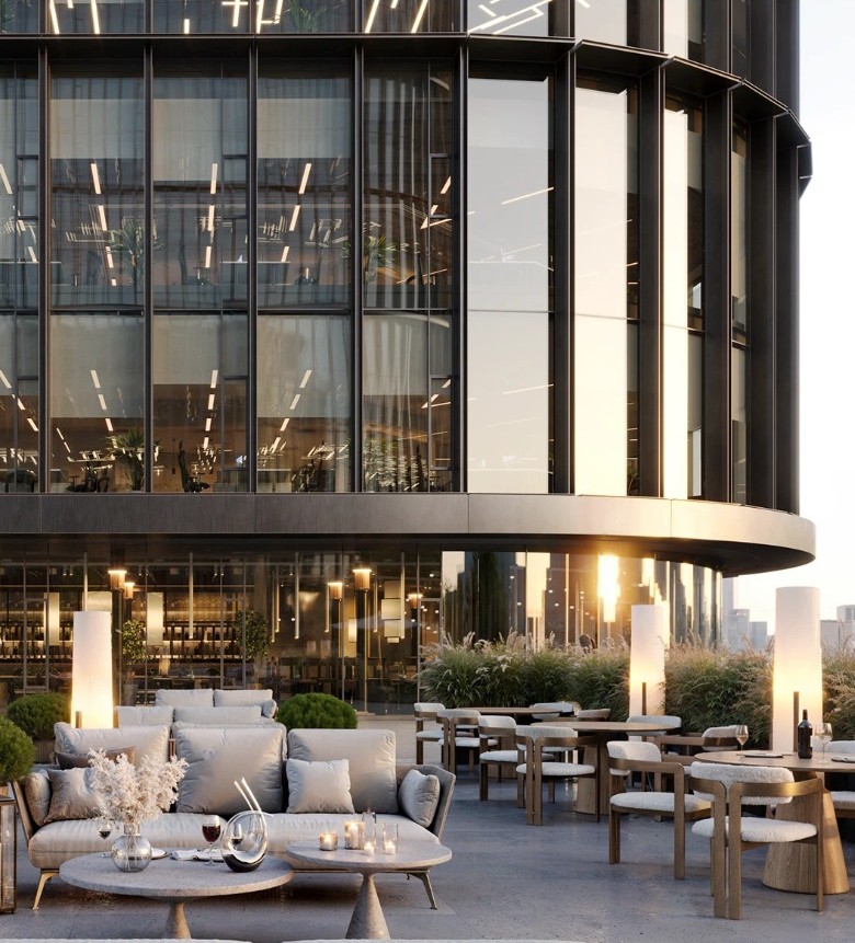 Restaurant ve cafe konsept mimari uygulamaları
